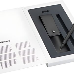LAMY Set cadeau LAMY swift black, avec étui en cuir