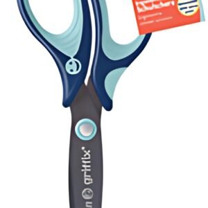 Pelikan Ciseaux scolaires griffix, rond, bleu, pour gauchers
