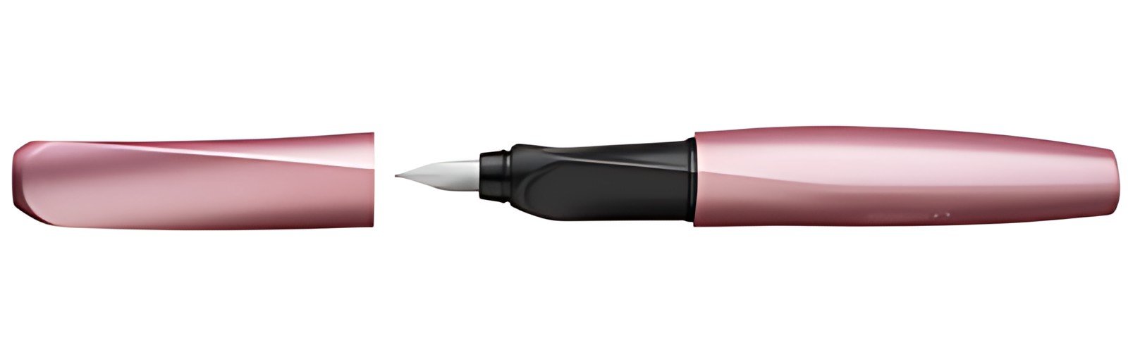 Pelikan Twist Stylo plume Girly Rose, rose-métallique
