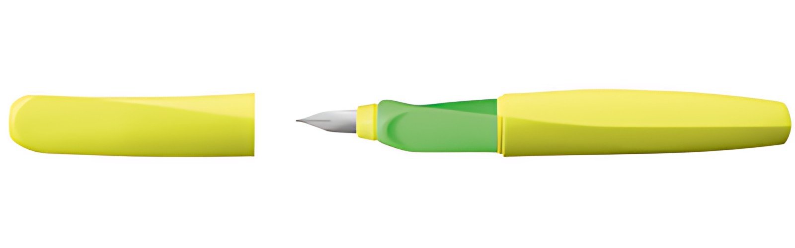 Pelikan Twist Stylo plume Neon, jaune fluo