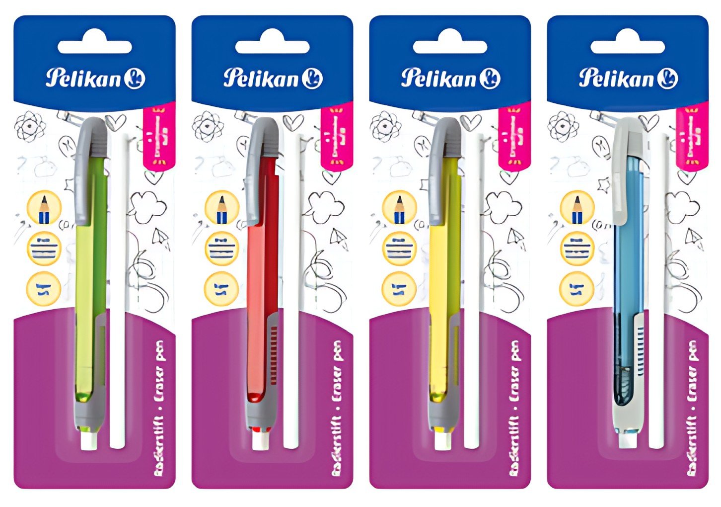 Pelikan Stylo-gomme fourni avec une gomme de rechange,