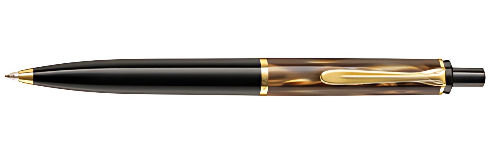 Pelikan Stylo à bille K 200, brun marbré