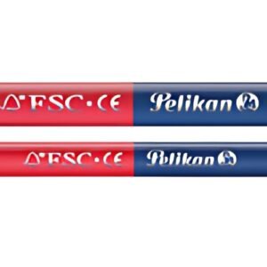 Pelikan Crayon bicolore fin, rouge/bleu