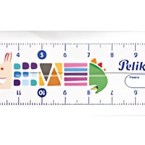 Pelikan Règle combino, 150 mm, transparent