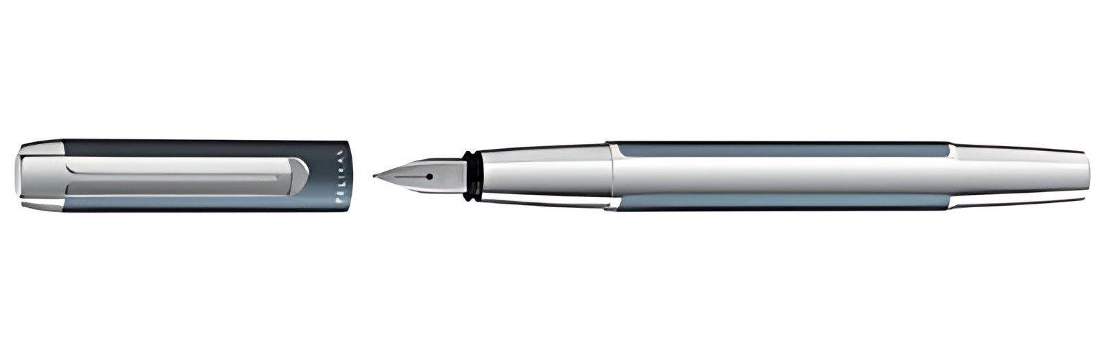 Pelikan Stylo plume "PURA", taille de plume : M, pétrole