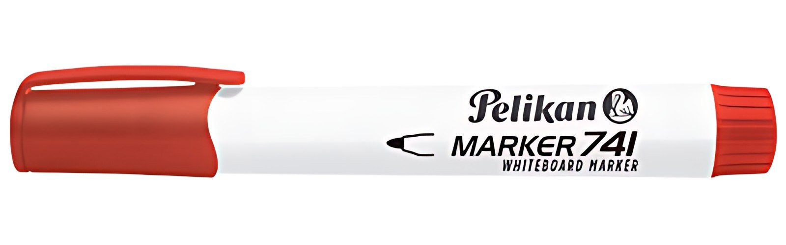 Pelikan Marqueur pour tableau blanc 741, rouge