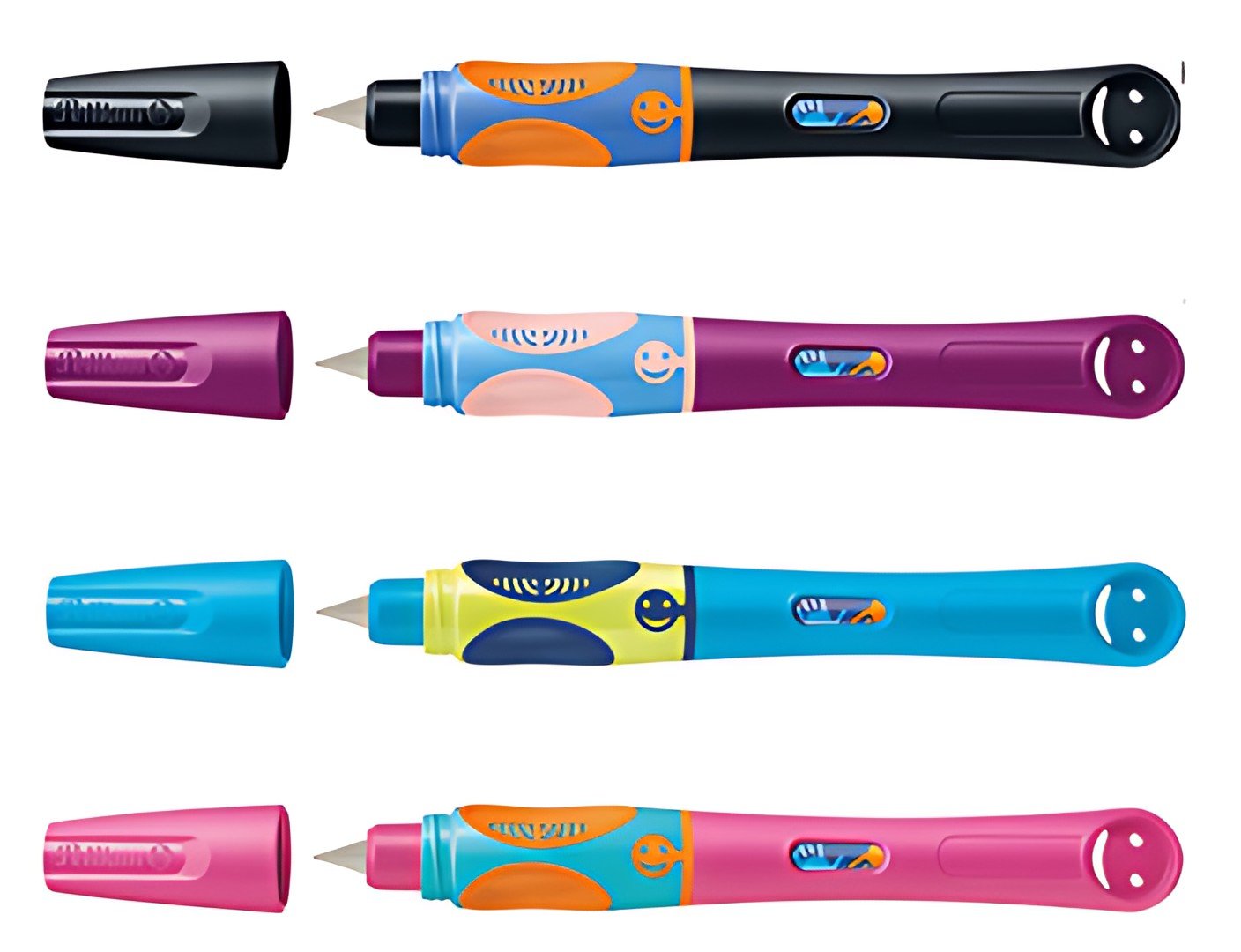 Pelikan Stylo plume griffix Neon Black, pour gauchers