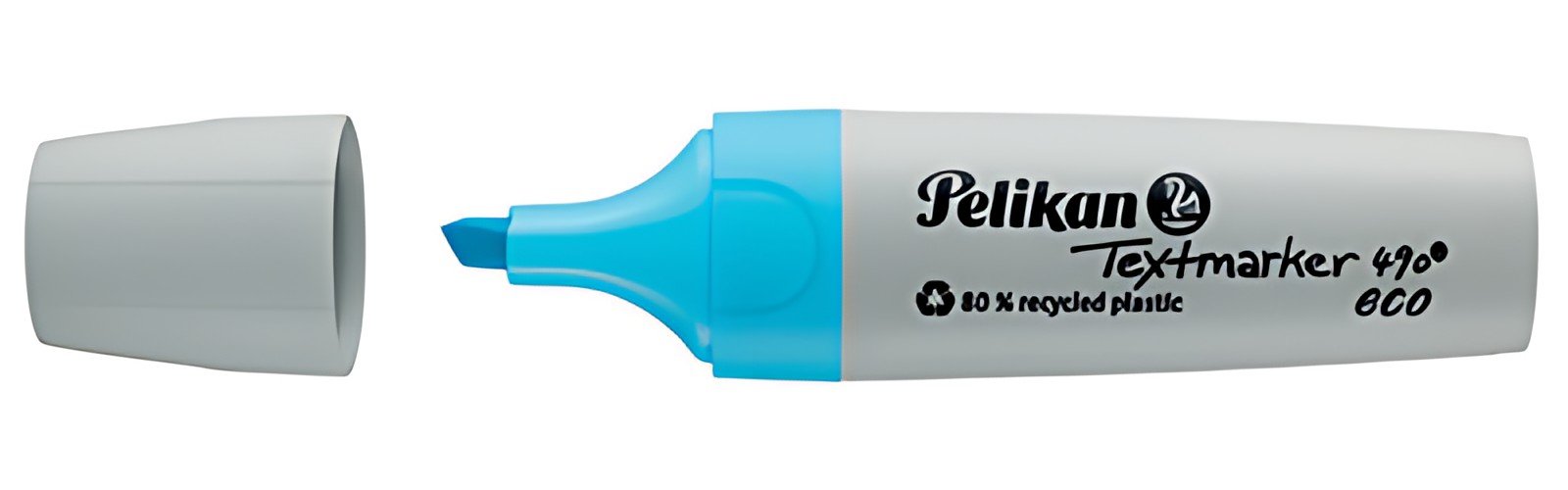 Pelikan Surligneur 490 eco, bleu fluo