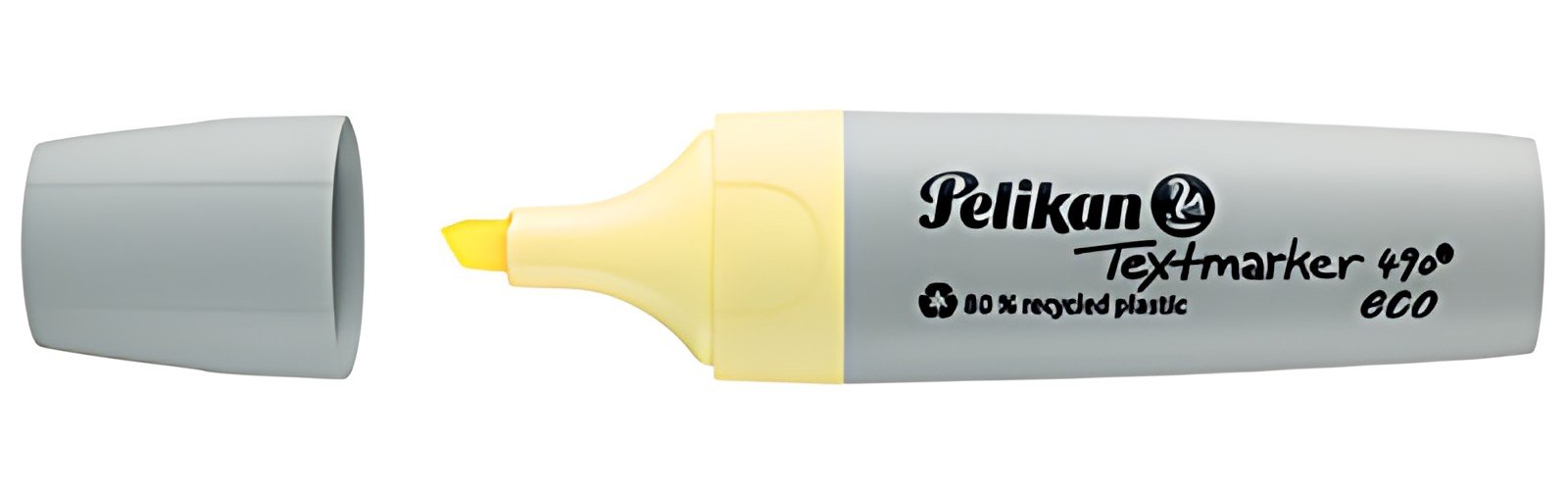 Pelikan Surligneur 490 eco, jaune pastel