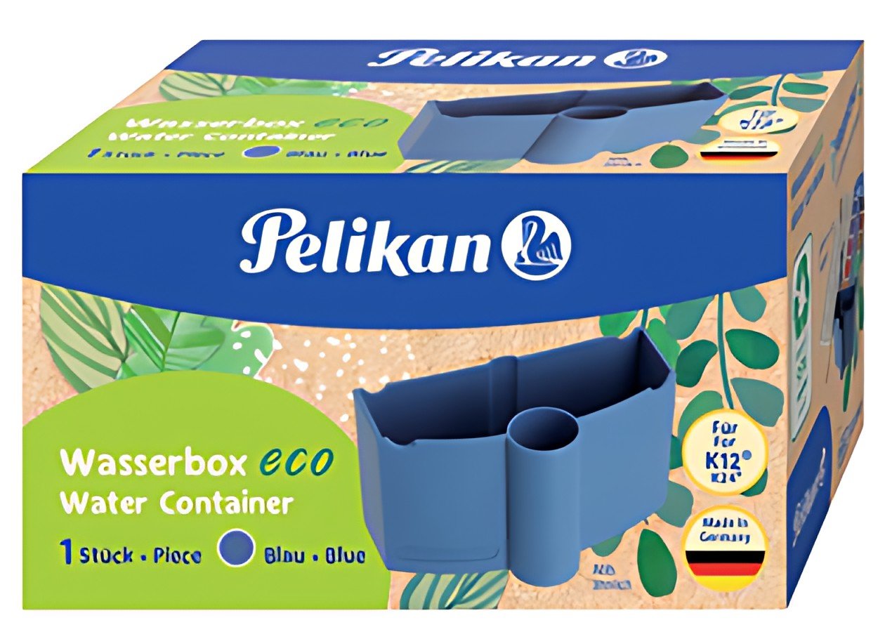 Pelikan Bac à eau eco pour boîte de peinture K12, bleu