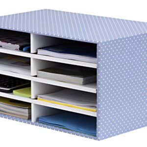 Fellowes BANKERS BOX STYLE Trieur de bureau, bleu/blanc