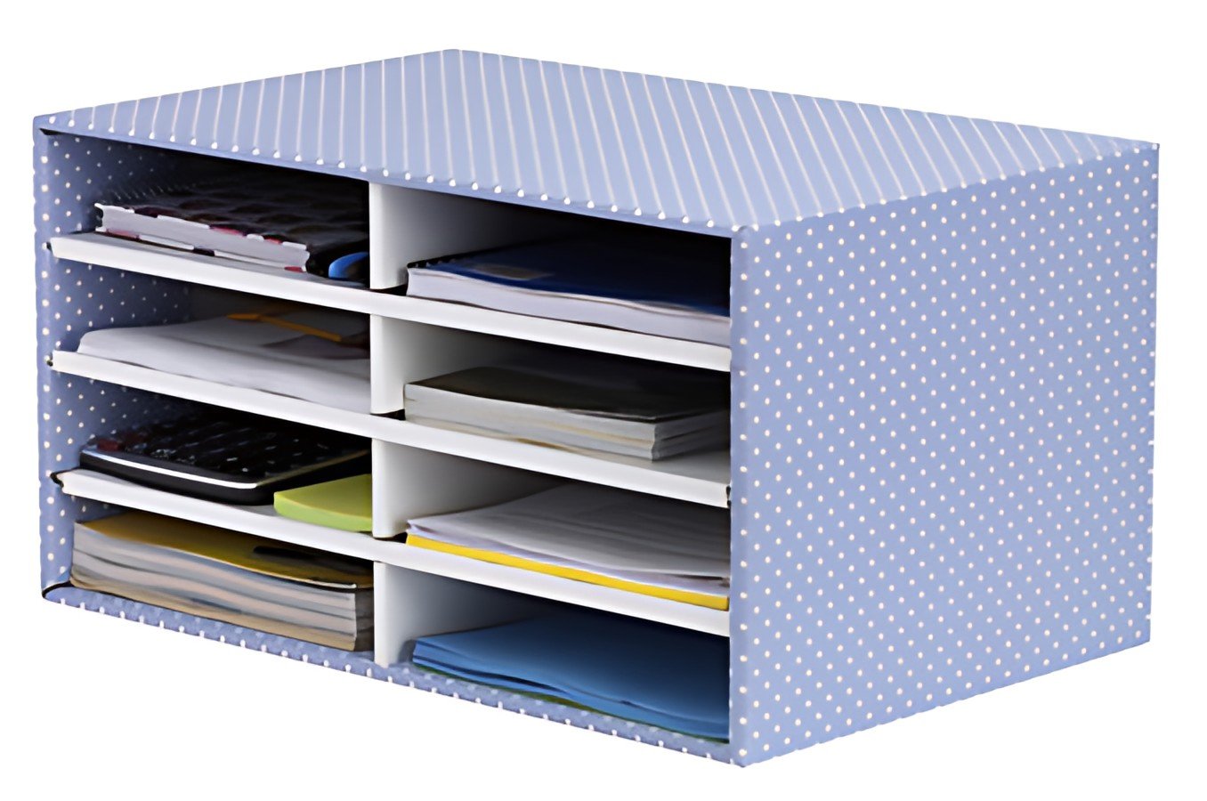 Fellowes BANKERS BOX STYLE Trieur de bureau, bleu/blanc