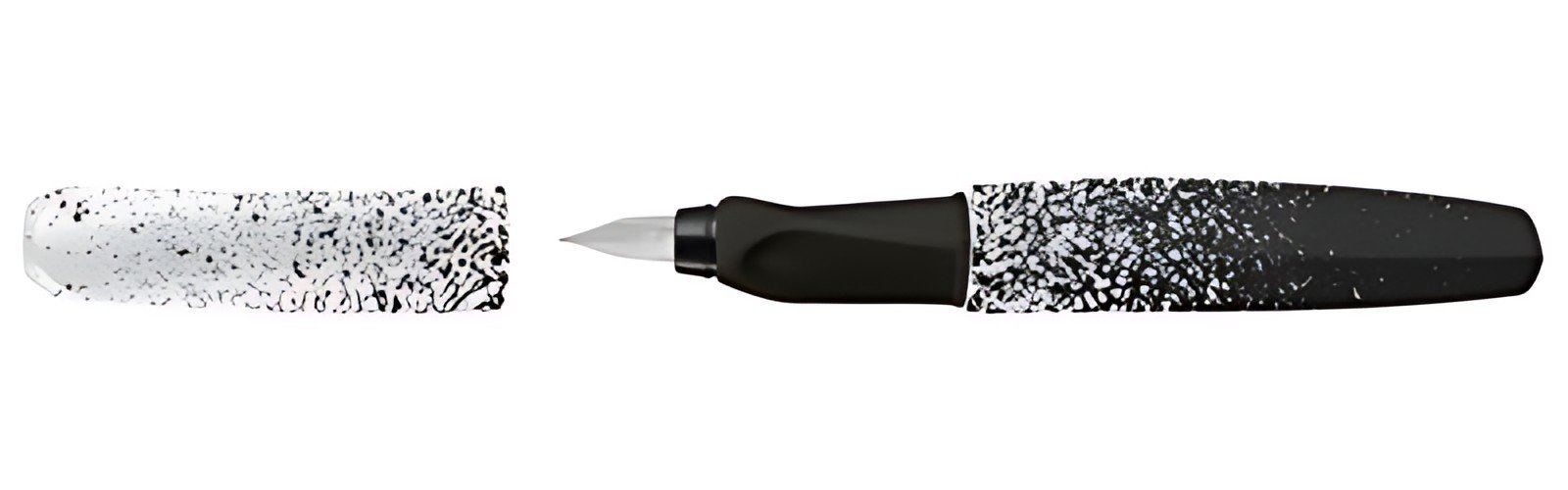 Pelikan Twist Stylo plume Color Edition, noir/blanc