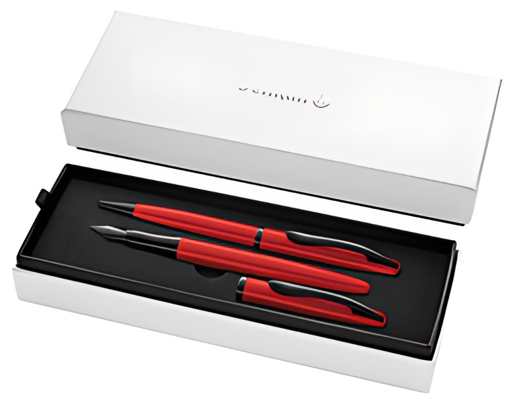 Pelikan Set d'écriture Jazz Noble Elegance, red