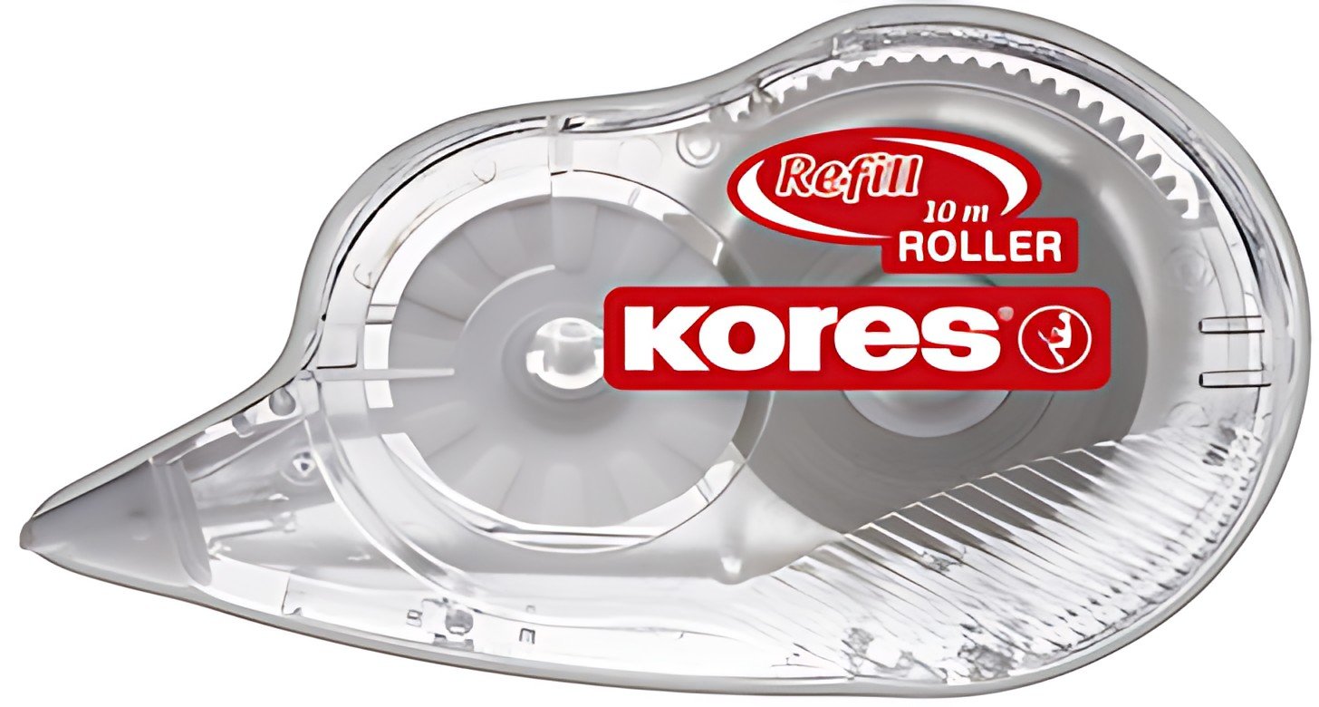 Kores Roller correcteur rechargeable "Refill", 4,2 mm x 10 m