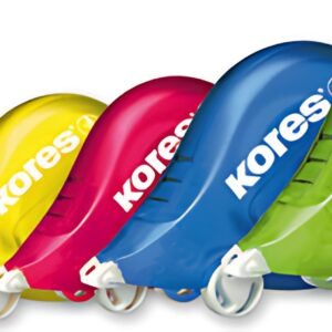 Kores roller correcteur jetable "SCOOTER - 5-Color", assorti