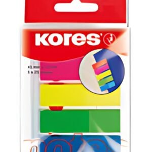 Kores Marque-pages - film, 12 x 45 mm, couleurs néon