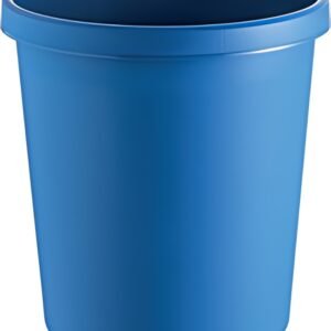 helit Corbeille à papier "the german", 18 litres, PE, bleu