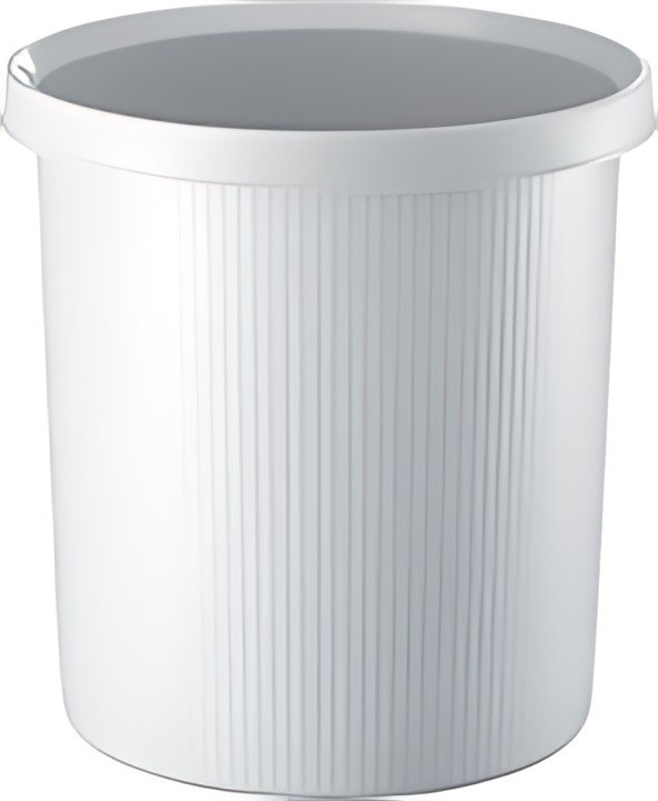 helit Corbeille à papier "the german line", 18 litres, gris