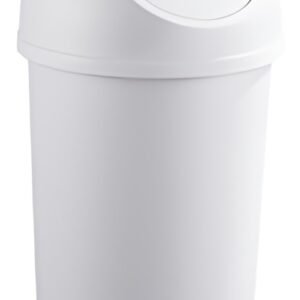 helit Poubelle "the flip", 25 litres, gris lumière