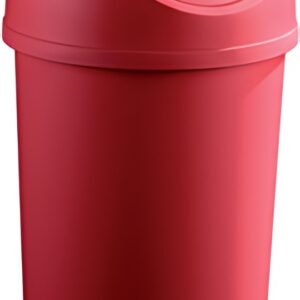 helit Poubelle "the flip", 45 litres, rouge