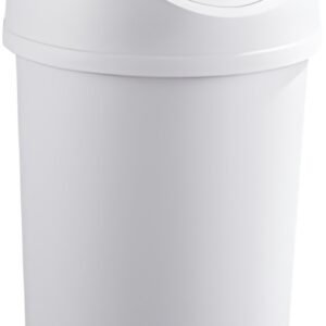 helit Poubelle "the flip", 45 litres, gris lumière