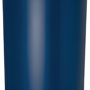 helit Poubelle en métal "the dome", 50 litres, bleu