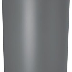 helit Poubelle en métal "the dome", 50 litres, gris moyen
