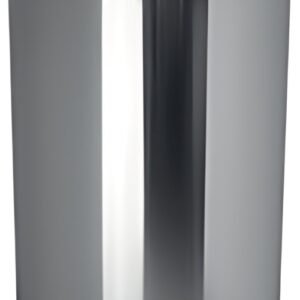 helit Poubelle en inox "the dome", 50 litres, argent