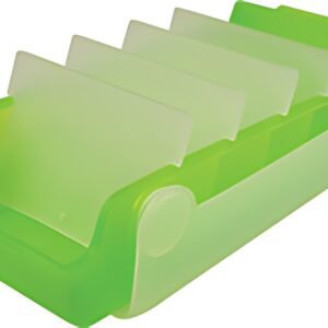 helit Boîte à fiches éducatives "the beebox" A8, citron vert