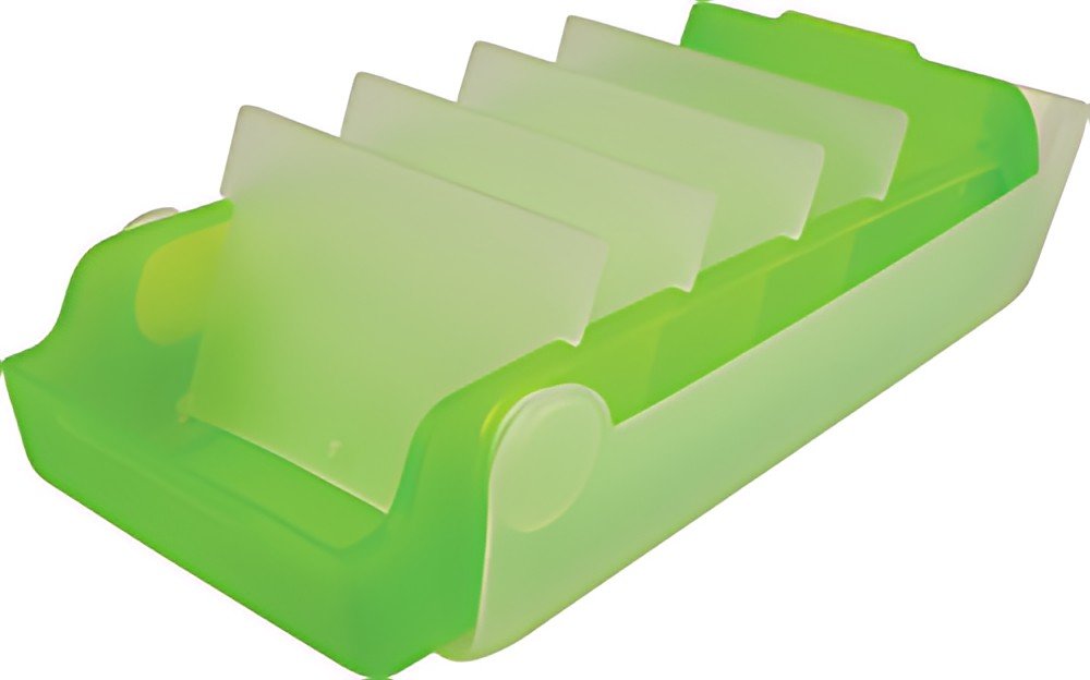 helit Boîte à fiches éducatives "the beebox A7, citron vert