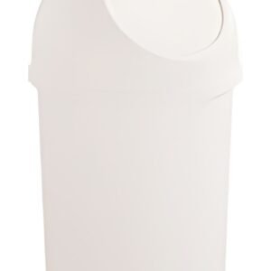 helit Poubelle "the flip", 6 litres, blanc