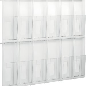 helit Porte-brochures mural "the placativ", transparent