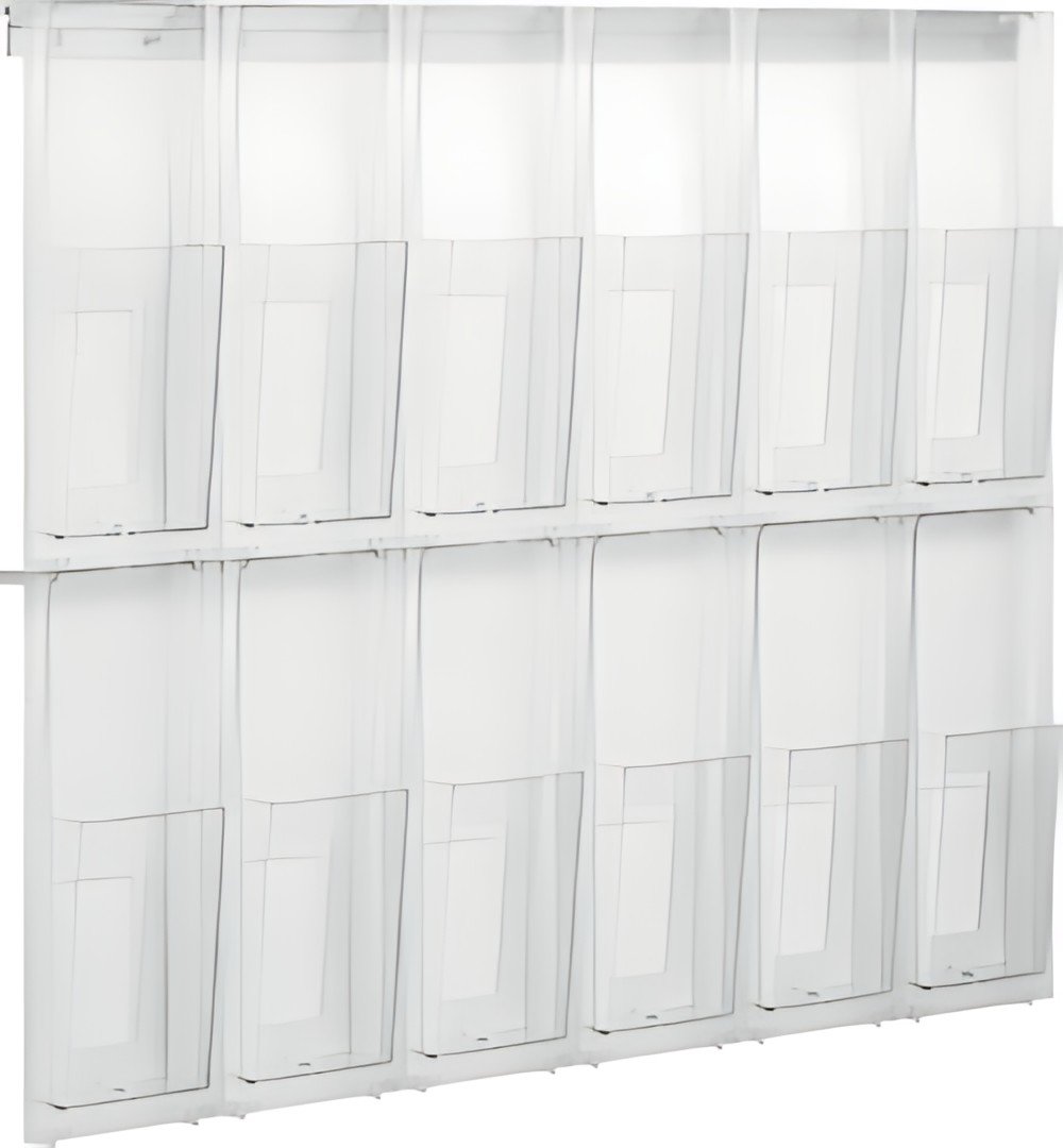 helit Porte-brochures mural "the placativ", transparent