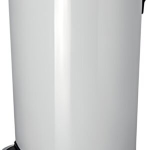 helit Poubelle à pédale "the silent", 20 litres, blanc