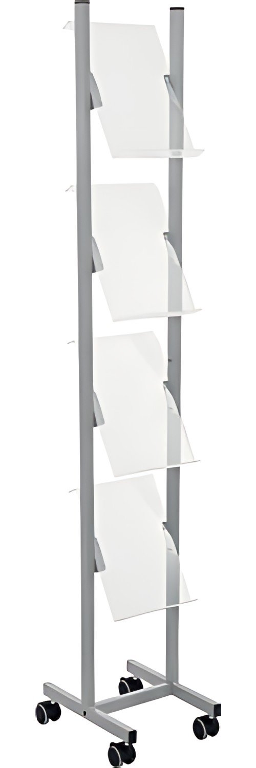 helit Porte-brochures "the rolling show", 4 x A4