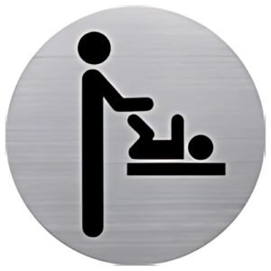 helit Pictogramme "the badge" espace change bébé, argent