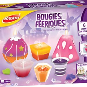 Joustra Kit loisirs créatifs "Bougies féériques"