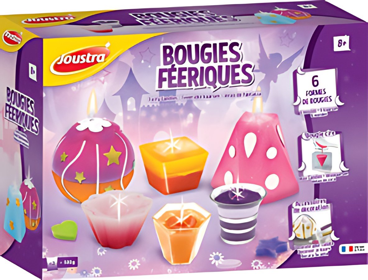 Joustra Kit loisirs créatifs "Bougies féériques"