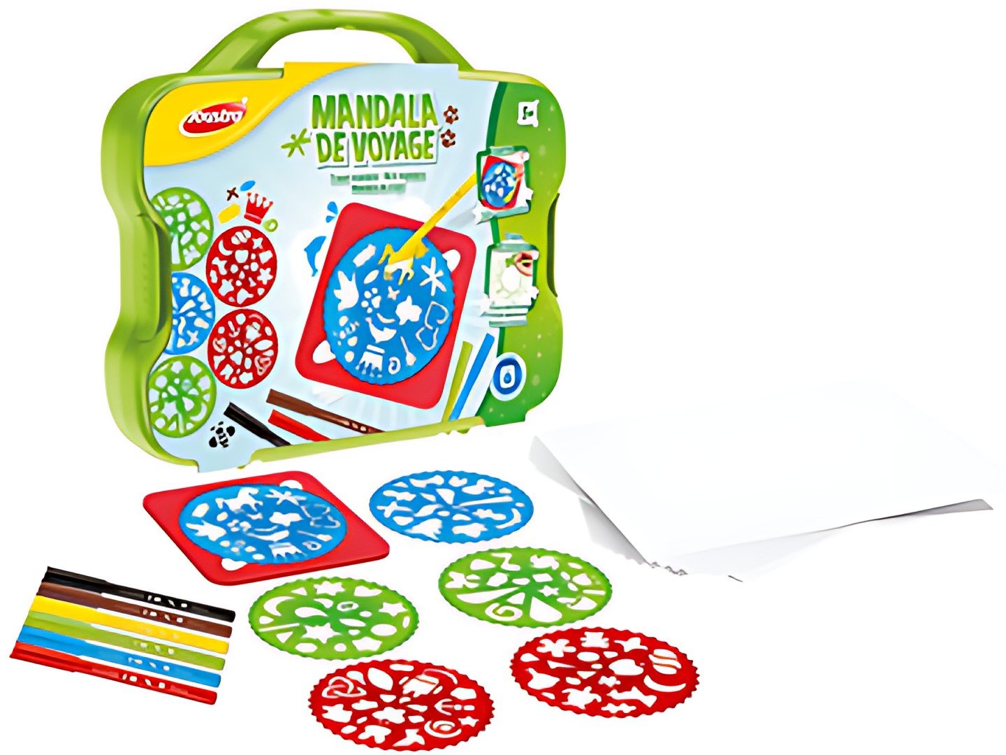 Joustra Kit créatif "Mandala", dans une mallette plastique
