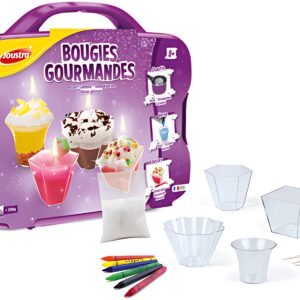 Joustra Kit créatif "BOUGIES GOURMANDES", dans une mallette