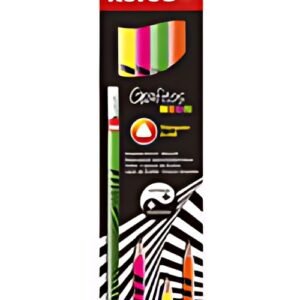 Kores Crayon à papier "Grafitos Neon", degré de dureté: HB