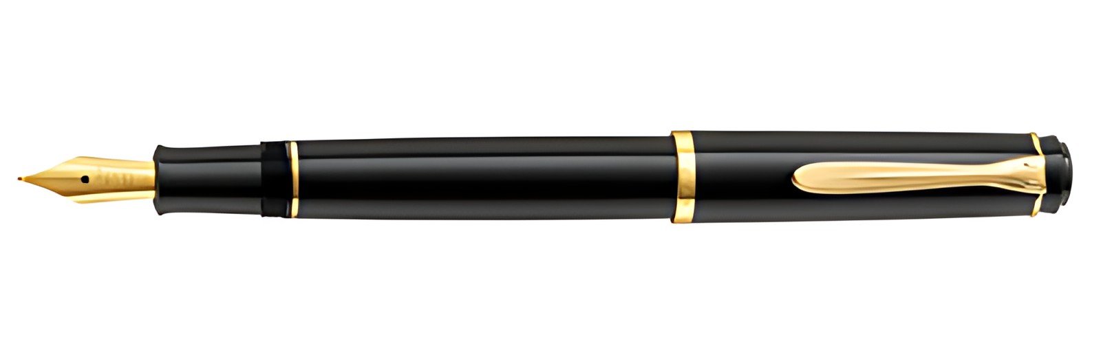 Pelikan Stylo plume P 200, noir, taille de plume: M