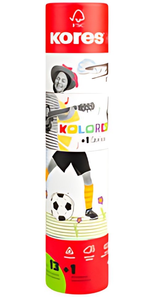 Kores Crayon de couleur "Kolores Twist & Turn", étui de 12