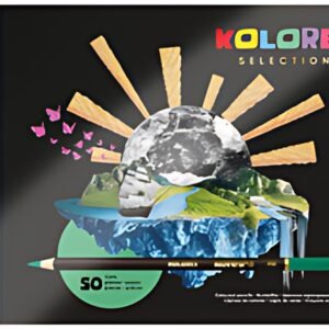 Kores Dreikant-Buntstifte "KOLORES SELECTION", 50er Etui