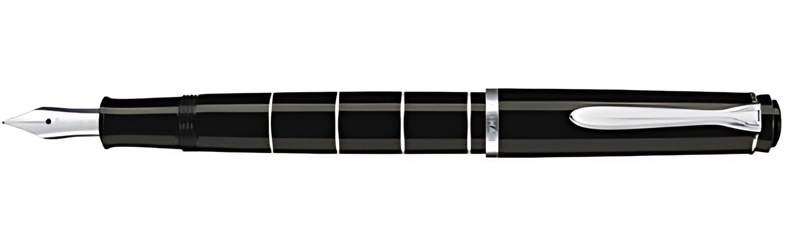 Pelikan Stylo plume "anneaux M 215", couleur: noir