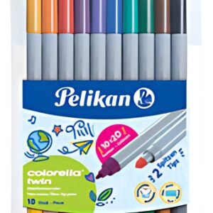 Pelikan Feutres colorella twin, rond, étui de 10