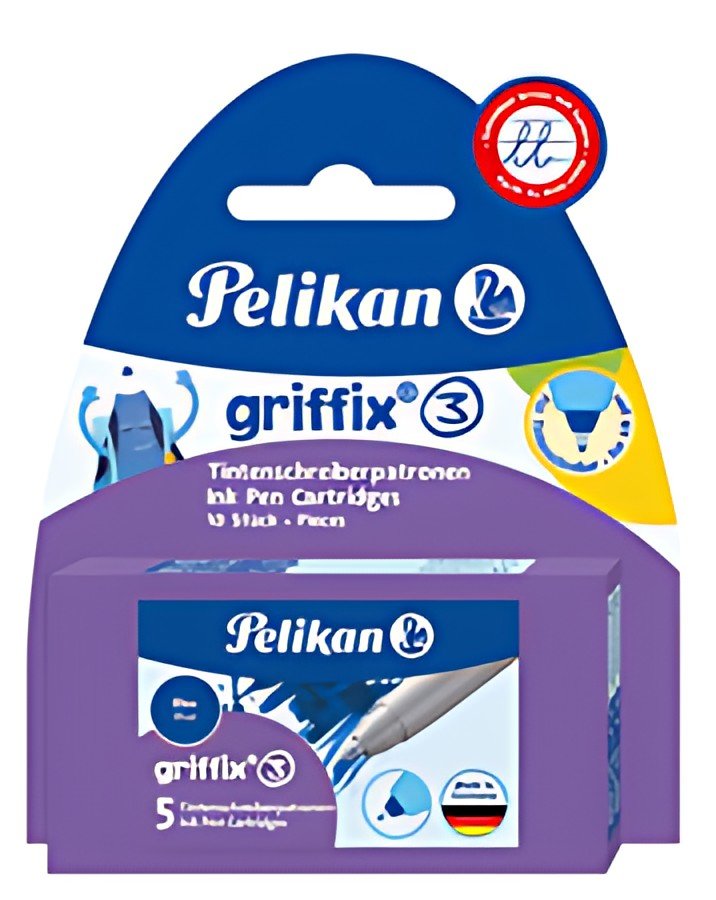 Pelikan Cartouches d'encre griffix pour stylo feutre,blister