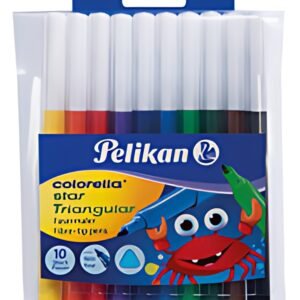 Pelikan Feutres colorella star Triangular, étui de 10