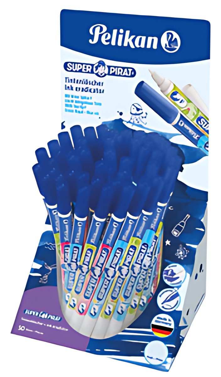 Pelikan Effaceur d'encre Super Pirat 850F, présentoir de